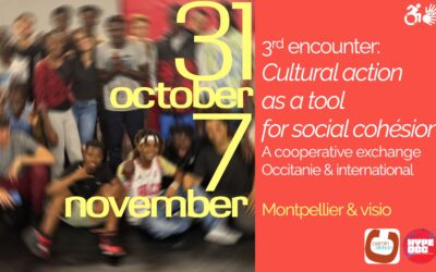 3rd encounter: Cultural action as a tool for social cohesion